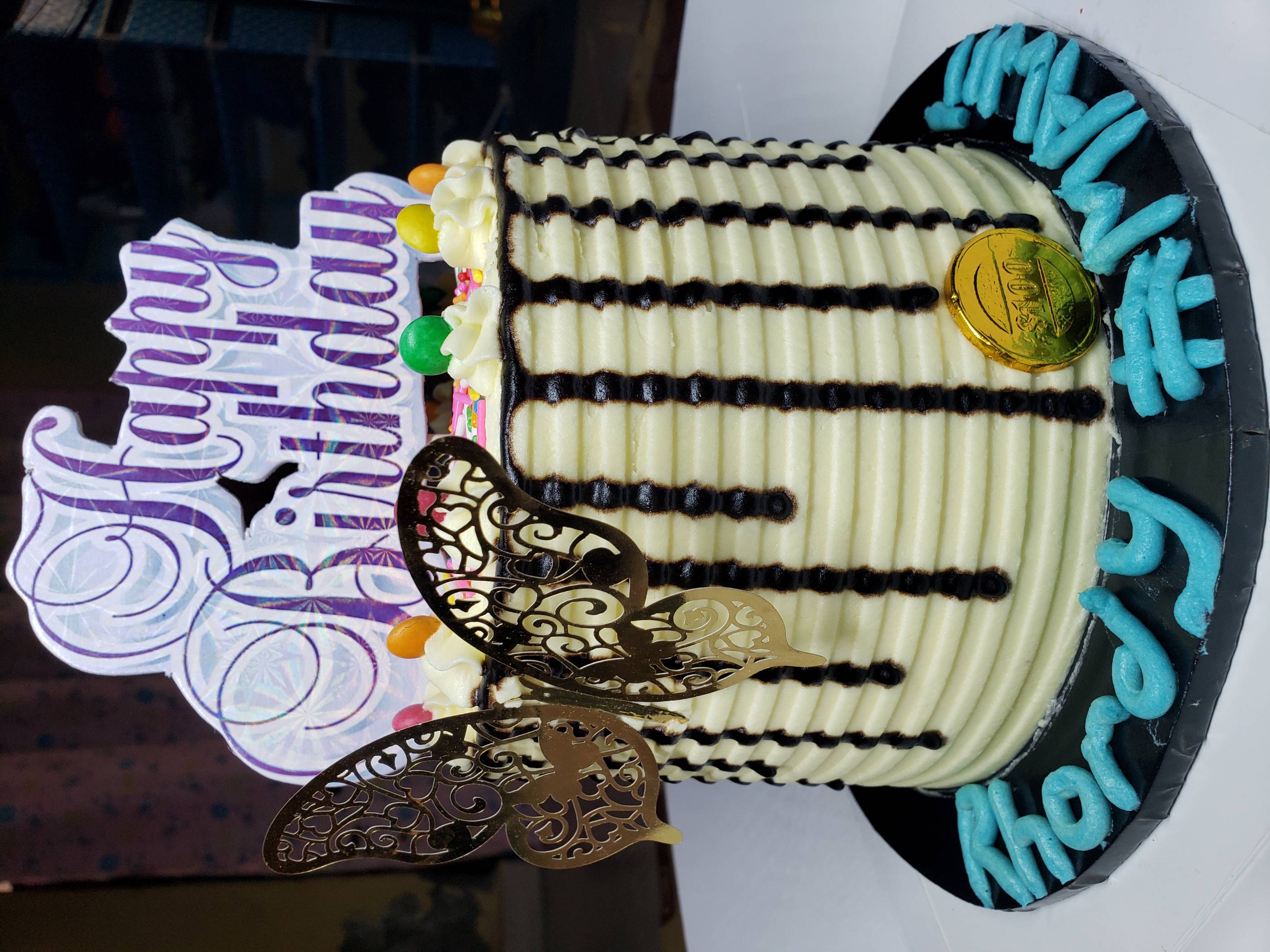 3-inch 2layer bento birthday cake